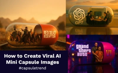 How to Create Viral AI Mini Capsule Images : AI capsule image