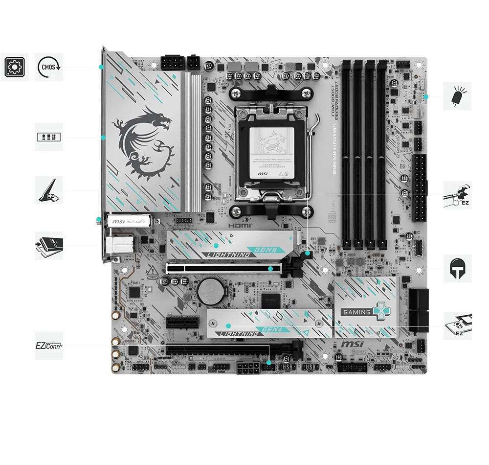 MSI B850