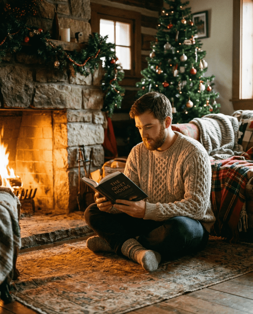 freepik create a cozy christmas portrait of a young man si 12929