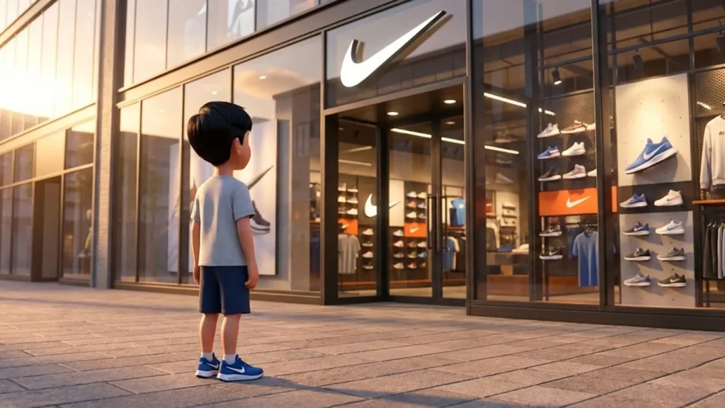 cinematic nike store reel created using ai tools nano banana and veo 3.1 