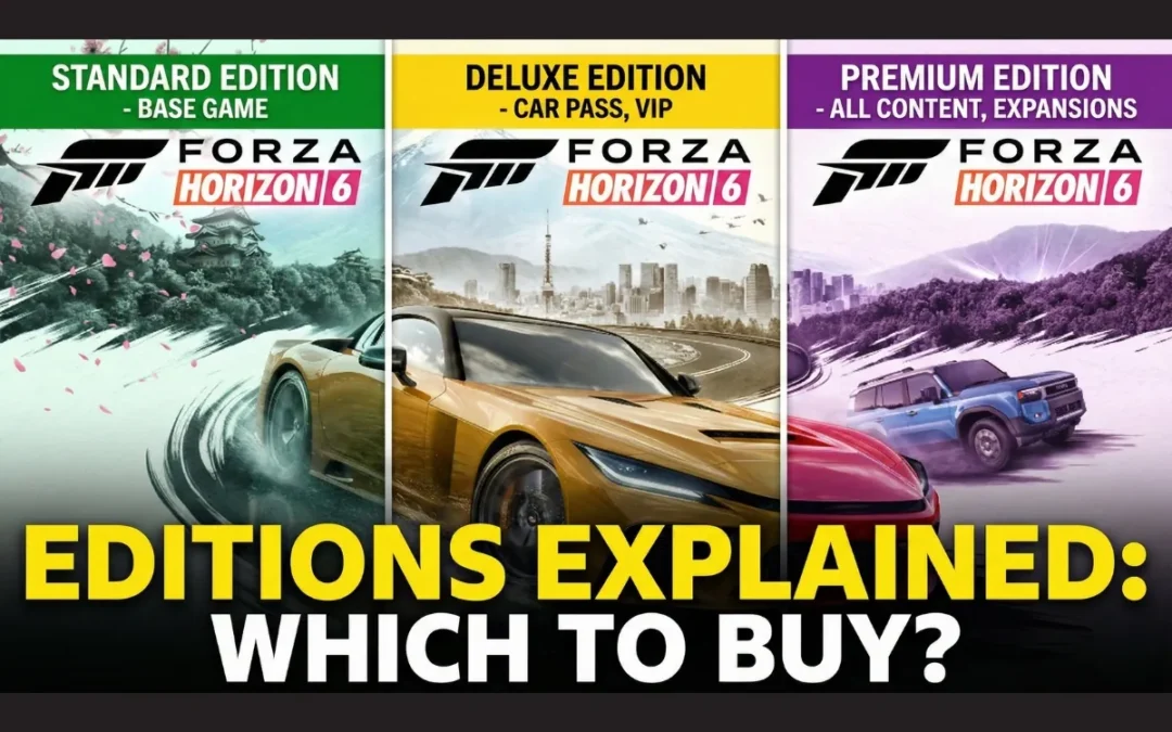 Forza Horizon 6 Standard vs Deluxe vs Premium Editions Explained: Which One Should You Actually Buy?