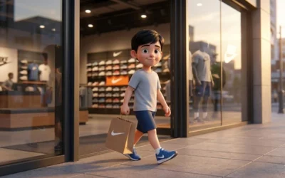 How I Created a Cinematic Nike Store Reel Using AI (With Consistent Characters)
