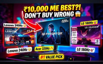 Best Gaming Monitor Under 10000 (2026) – Simple Guide for Beginners 🎮