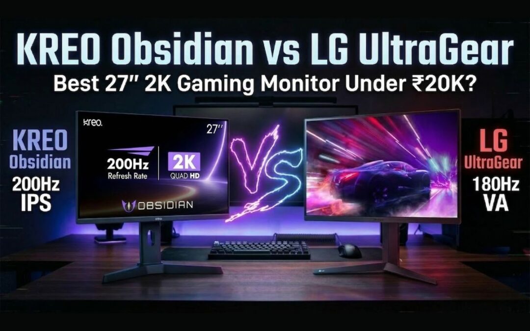 KREO Obsidian vs LG UltraGear Review: The Ultimate 1440p Monitor Showdown