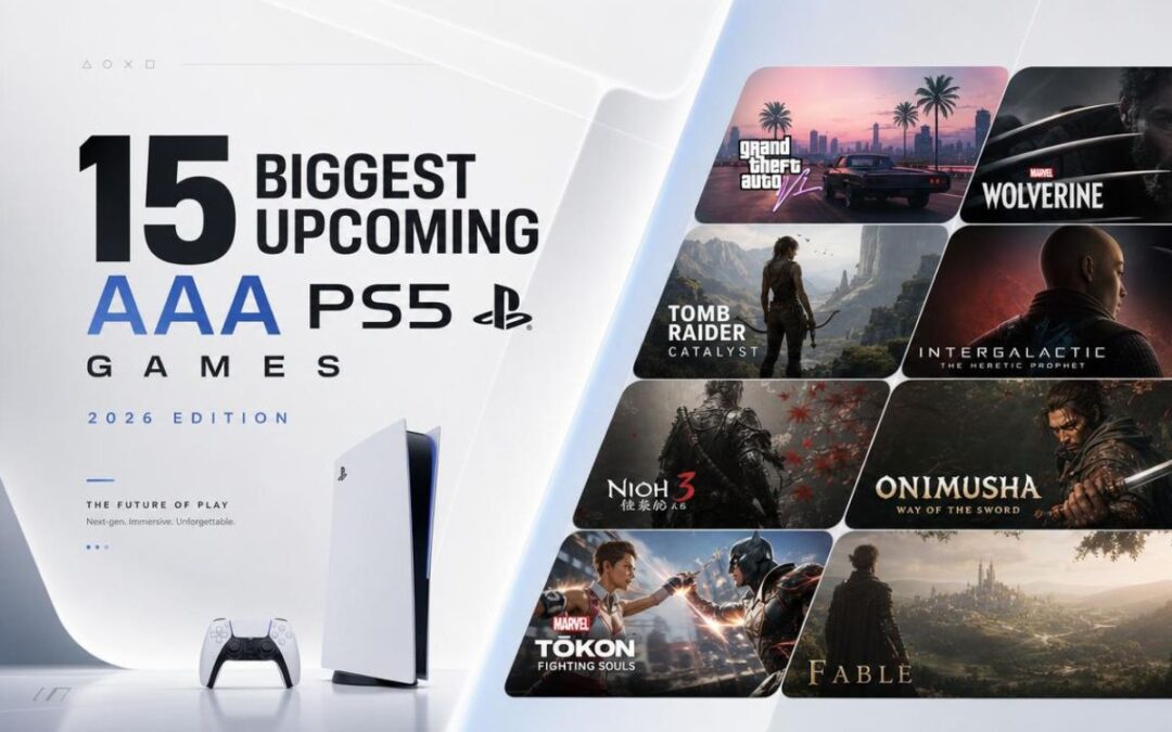 15 Biggest Upcoming AAA PS5 Games of 2026 — Full Breakdown, Release Dates & Honest Opinions