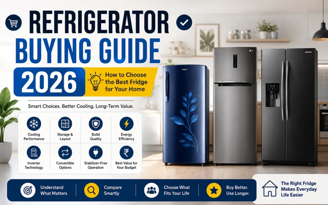 Refrigerator Buying Guide 2026: How to Choose the Best Fridge for Your Home