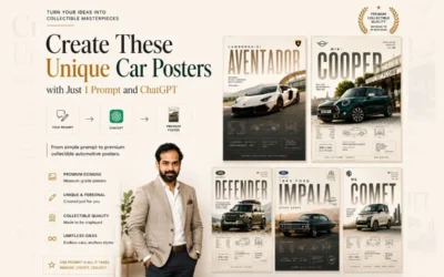 How to Create Premium AI Car Posters with ChatGPT Prompts