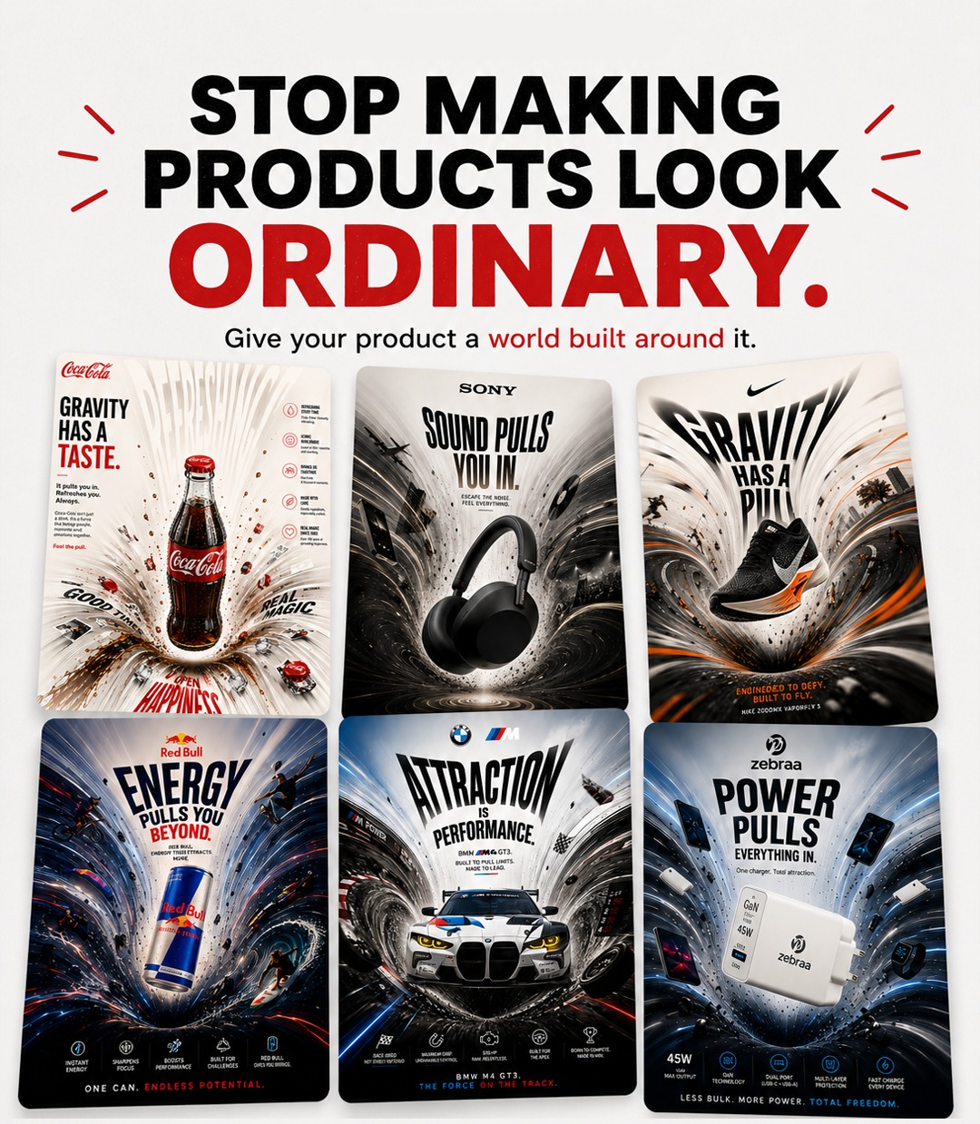 Create Gravity-Style Product Advertising Posters With One ChatGPT Prompt 1 Porsche 911 AI Poster
