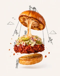 How to Create Doodle Product Ads with ChatGPT 5 Burger